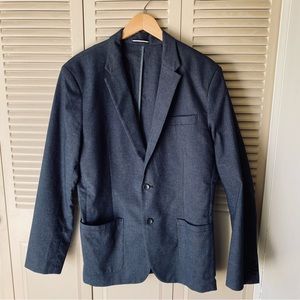 Men’s Tall, Size Large Blazer - navy blue